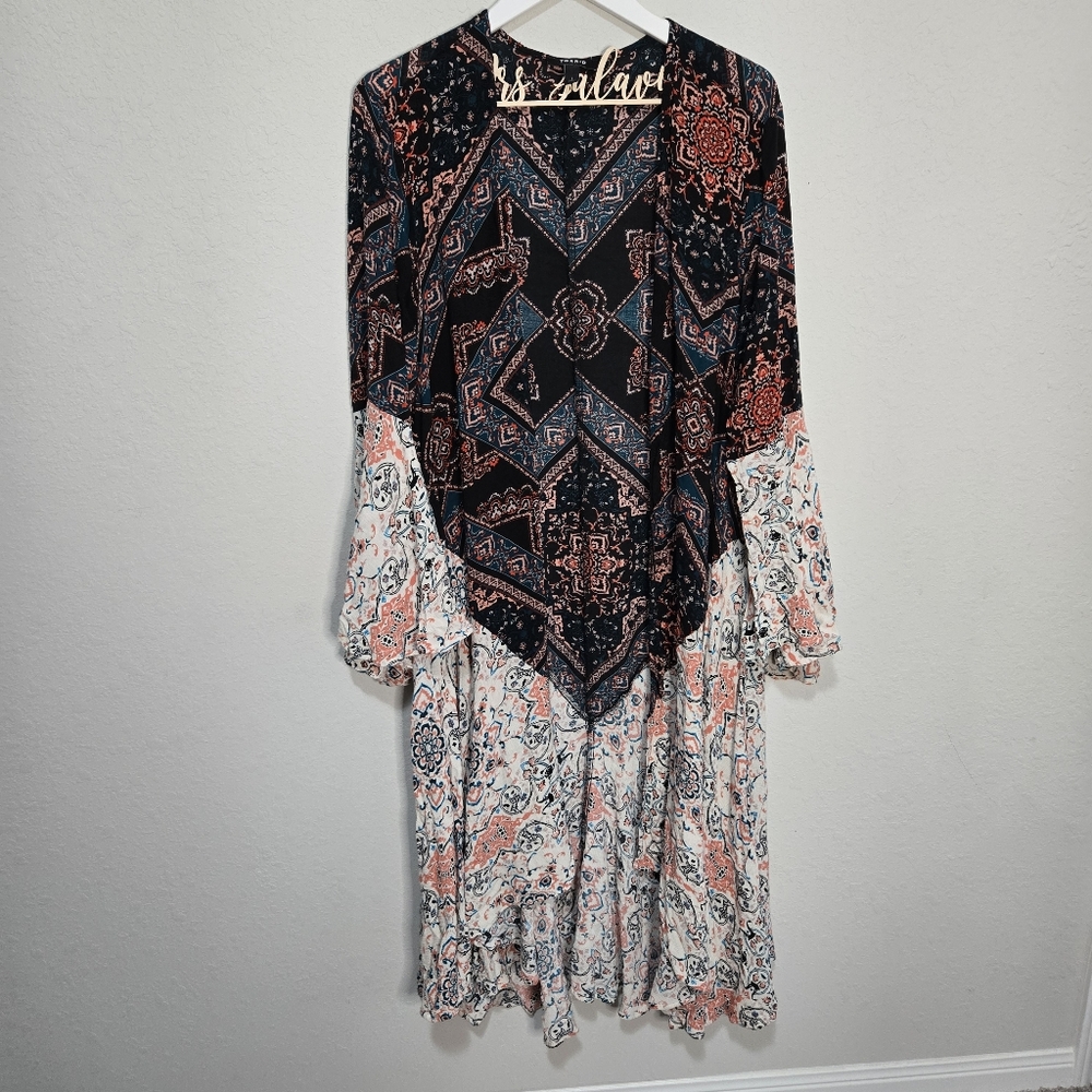 Torrid Chiffon High-Low Kimono - Picture 4 of 5